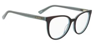 Moschino Love MOL679 Altın Koyu Boynuz Desenli