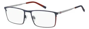 Tommy Hilfiger TH 2314/US Mat Mavi Kırmızı