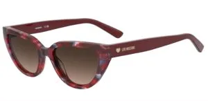 Moschino Love MOL086/S Bordo - Kahverengi Degrade Cam