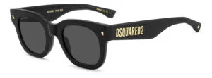 Dsquared D2 0180/S Siyah - Gri Cam