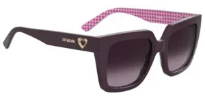 Moschino Love MOL099/S Desenli Mor - Mor Degrade Cam