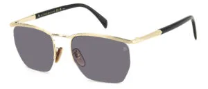 David Beckham DB 1225/S Altın Siyah - Mor Antirefle Cam