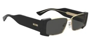 Moschino MOS206/S Siyah Altın - Gri Cam