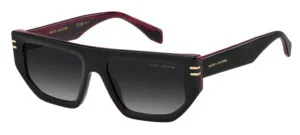 Marc Jacobs MARC 904/S Mermer Desenli Bordo - Koyu Gri Degrade Cam