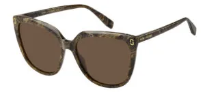 Kahverengi Mermer Desenli