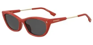Dsquared D2 0209/G/S Kırmızı - Gri Cam