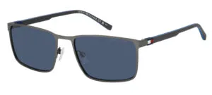 Tommy Hilfiger TH 2319/S Mat Koyu Rutenyum - Mavi Cam