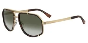 Dsquared D2 0190/S Kahverengi Boynuz Desenli - Yeşil Degrade Cam