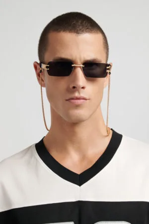 Dsquared D2 0189/S/SE Roze Altın - Gri Bronze Aynalı Cam