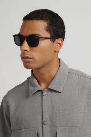 Hugo HG 1399/S Siyah - Gri Cam