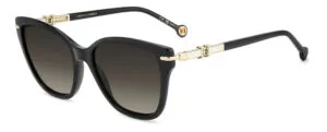 Carolina Herrera HER 0379/S Siyah - Kahverengi Degrade Cam