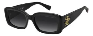 Tommy Hilfiger TH 2343/S/US Siyah - Koyu Gri Degrade Cam