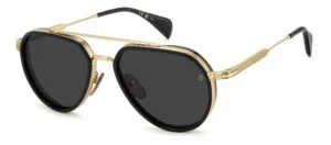 David Beckham DB 1226/G/S/US Altın Siyah - Gri Antirefle Cam