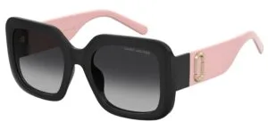 Marc Jacobs MARC 647/S COS Siyah Pembe - Koyu Gri Degrade Cam